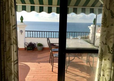 Terrace - Rent apartment in Nerja