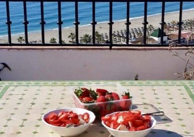 Terrace - Rent apartment in Nerja