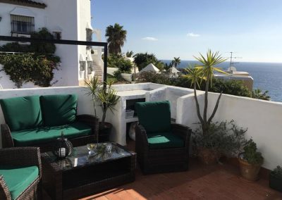 Terrace - Rent apartment in Nerja