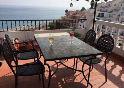 Terrace - Rent apartment in Nerja