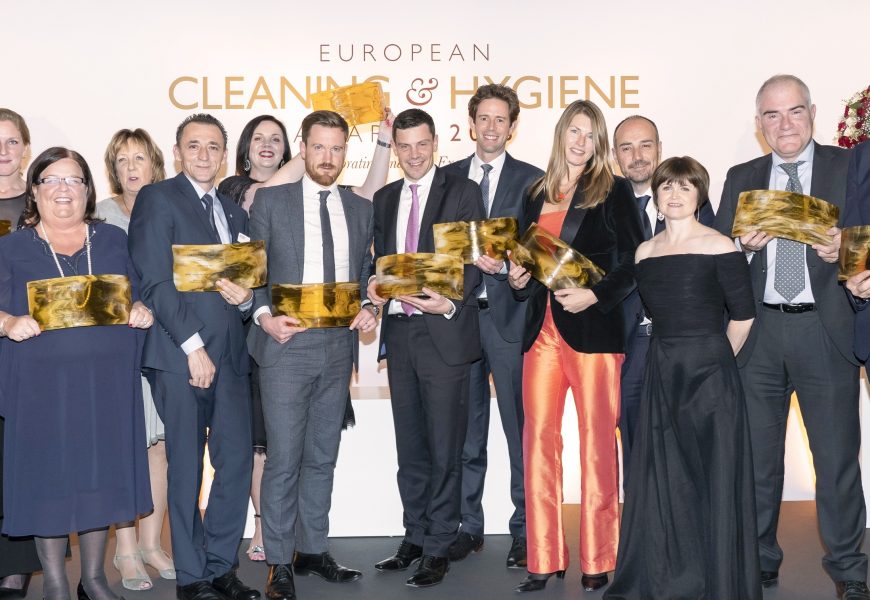 Vinderne af European Cleaning & Hygiene Awards 2018