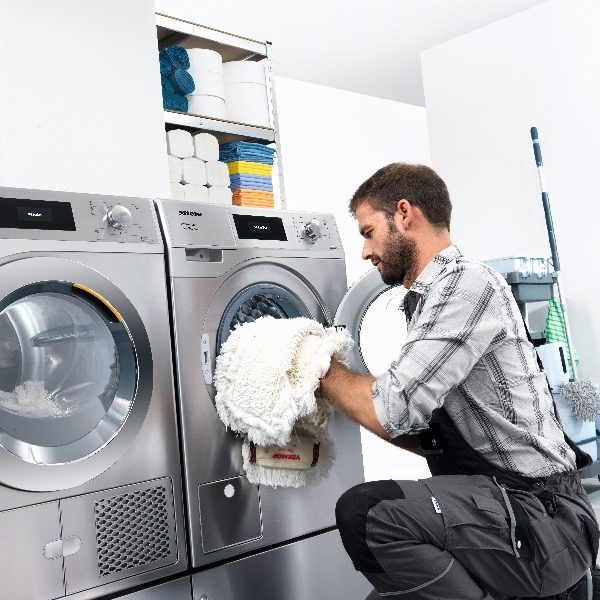 Vaskemaskiner udviklet til rengøringsbranchen