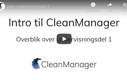 Webinarer er løsningen for CleanManager i Corona-tiden