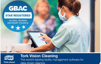 Datadrevet rengøring giver Tork Vision Cleaning fornem anerkendelse