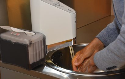 Håndvask rykker ud i det offentlige rum