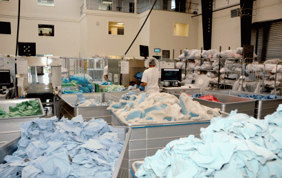 DFD vasker over en million mopper og klude om ugen