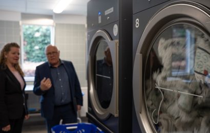 Kommune sparer millioner af kroner og meget CO2 med nyt vaskeri