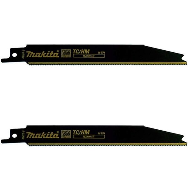 NY Makita Tigersågsblad B-07250 för Rostfritt Stål 152 mm 2-pack