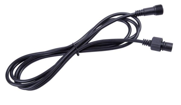 NY Bolthi Förlängningskabel 2m Connect 12V 1+1 DIN Svart