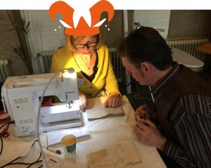 Even langs het Repair Café voor een handige oplossing en het is overal carnaval, zeker in en rond huis.