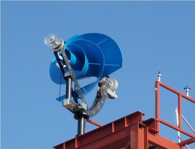 Archimedes windmolen. Nederlandse vinding, goedkoop, hoog rendement en weinig geluid.