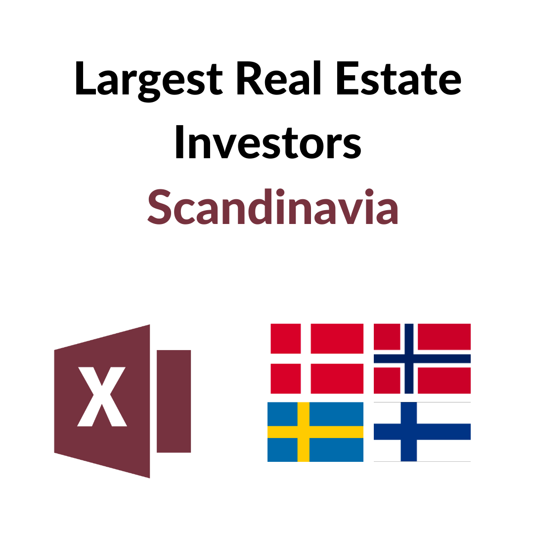 Largest real estate investors Scandinavia