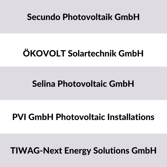 Photovoltaic Installers austria