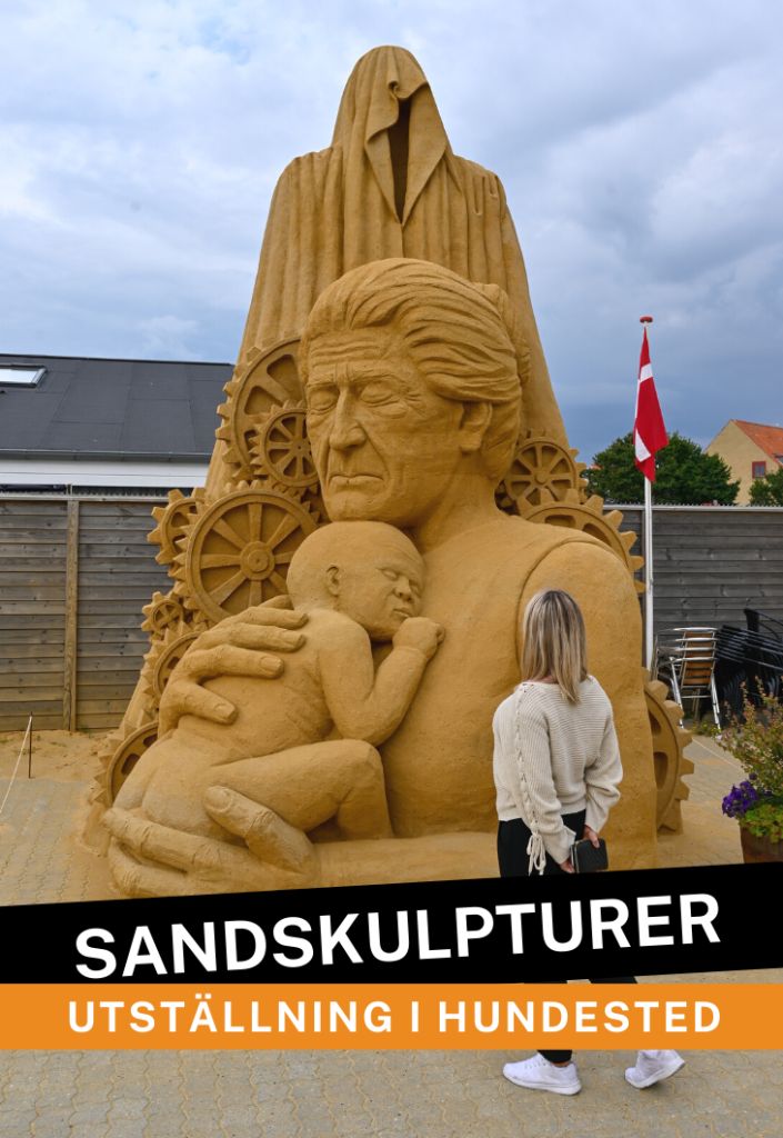 Sandskulptursutställning i Hundested