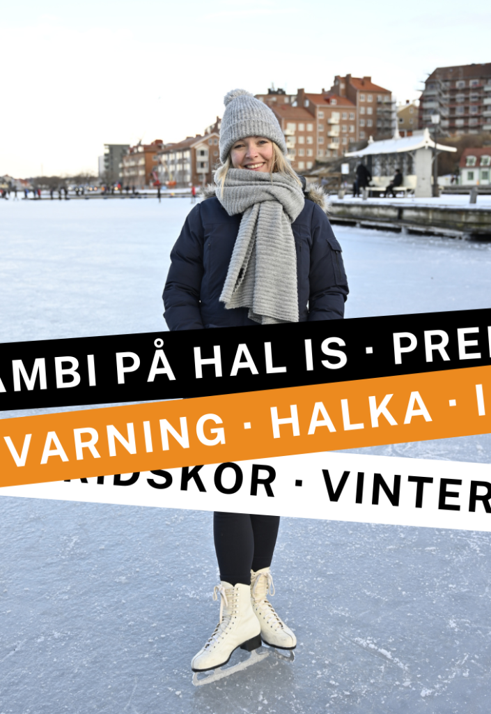 Skridskoåkning i Karlskrona skärgård