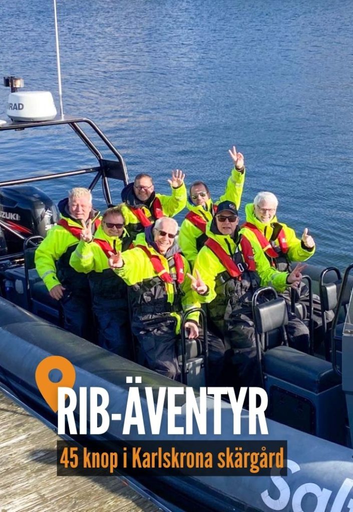 RIB-båt i Karlskrona