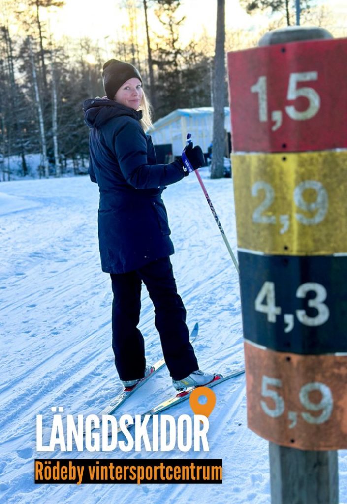 Längdskidor på Rödeby vintersportcentrum