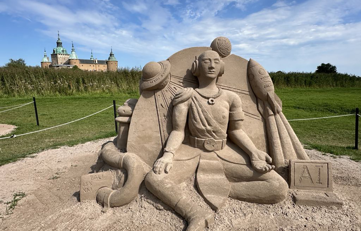 Sandskulptur Kalmar