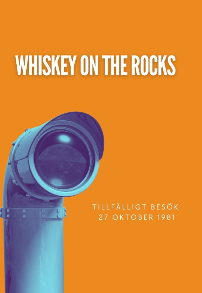 Whiskey on the rocks