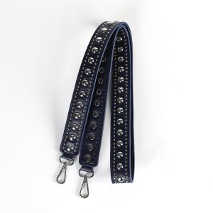 Shoulder strap studs navy blue