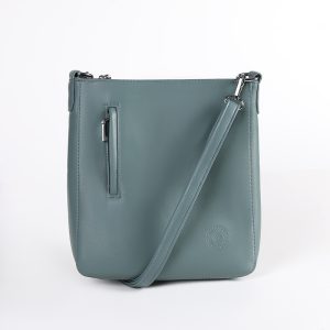 Handbag blue green