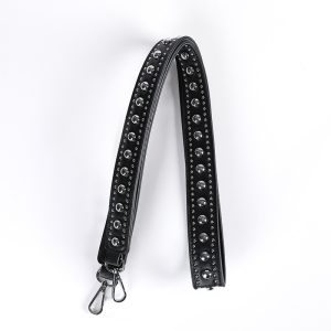 Shoulder strap studs black