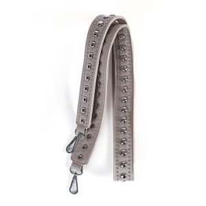 Shoulder strap studs beige