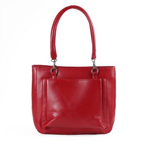 Tote bag wine red