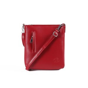 Handbag wine red