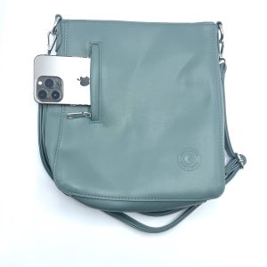 Handbag blue green