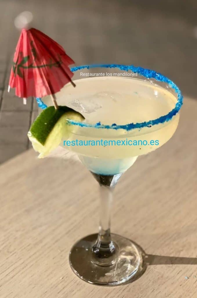 Margarita escarcha azul