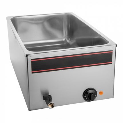 Vannbad | Bain Marie | 1/1 GN | B345XD600XH245mm | Avtappingskraner | CaterChef | EMX0AA | 508040