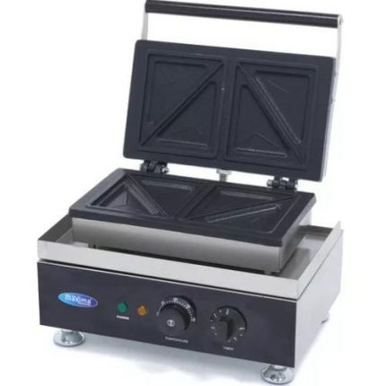 Pressgrill | Sandwich Jern | Panini Maker | 2 stk | B380xD310xH270mm | Maxima | MAXBAA | 09374170 | 044018