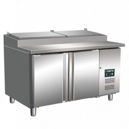 Pizza arbeidsbenk | 396liter | 1/3 GN | B1360xD700xH1042-1102mm | SARO Germany | SAR0EW | 323-3235 | 60363