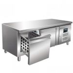 Grillbenk | 2skuffer | B1360xD700xH650mm | SARO Germany | SARWF0A | UGN 210 | 323-3112 | 067423