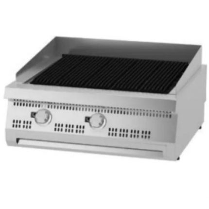 Chargrill - 2 soner | Gass | B800xD900xH280mm | Maxima Premium 900 serie | MAX0FBA | 09398591 | 092806