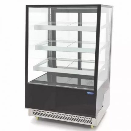 Kakedisk | Display kjøledisk | 500liter | Svart | B1200xD805xH1445mm | Maxima | MAXEABA | 09400843 | 099440