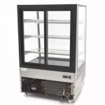 Kakedisk | Display kjøledisk | 500liter | Svart | B1200xD805xH1445mm | Maxima | MAXEABA | 09400843 | 099440