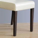 Stol i kunstskinn Creme | 2 stk | Sittehøyde 51cm | 405x500x940(h)mm | BOLERO GH444 | HOXAAA | 109540