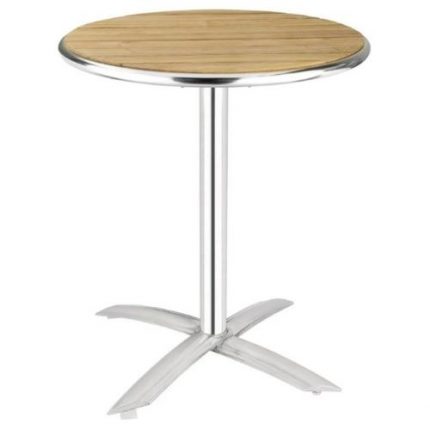 Rundt bord med vippplate i ask 60cm | 72(h) x 60(Ø)cm | BOLERO U424 | HGXEAA | 109345