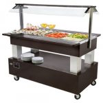 Buffet/salatbar (kap.4xGN1/1) | 500W | B1442xD950xH1370mm | ROLLERGRILL | EMXCFKA | 304171