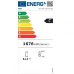 Kjølemonter med buet glass | 146 liter | +2°/+8°C | B873xD580xH670mm | SARO Germany | SARAFF | 323-3190 | 132923