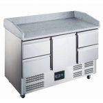 Pizzabenk granitt | 297L |1 dør + 4 skuffer | B1400xD700xH866/1016mm | SARO Germany | SARED0A | 465-1080 | 129432