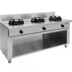 Wok stekebord | China stove | 3X21KW | B1800xD700xH850mm | SARO Germany | | SARHW0C | CC/03 | 423-2050 | 141421