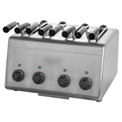 Smørbrødmaskin (kap.4stk) 2,8kW | alle spor med en timer | B380xD310xH290mm | CaterChef | EMXHEB | 688022