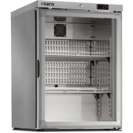 Kjøleskap med glassdør | 122 liter | B600xD600xH835mm | SARO Germany | SAREEK | 486-3015 | 143264