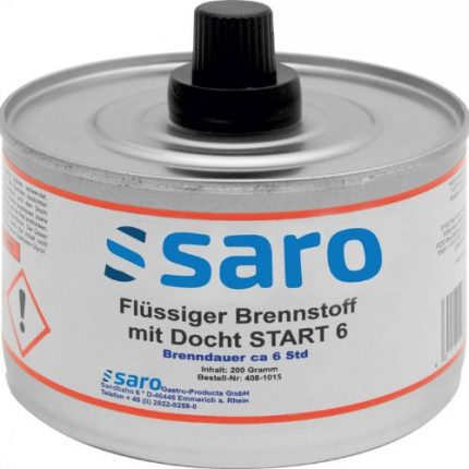 Flytende brennstoff | 6 TIMER | START 6 | 24 stk | SARO Germany | SARWB | 408-1015 | 152562