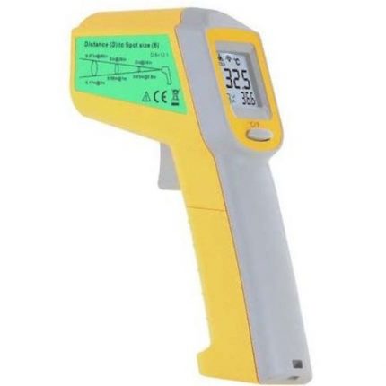 Infrarødt termometer HACCP 5504 | 2x AAA | Måleområde -38 / + 365 ° C | B257xD152xH75mm | Saro Germany | SARWC | 484-1035 | 196545