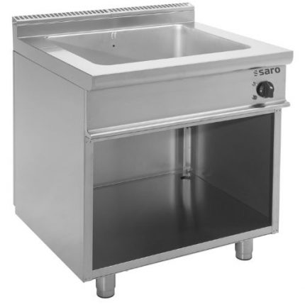 Vannbad | Bain Marie | For 1 x 2/1 GN | dybde 150 mm | B800xD700xH850mm | Saro Germany | SARHDCA | 423-1155 | 198950