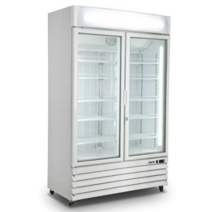 Kjøleskap med 2 glassdør | 885 liter | B1110xD690xH2079mm | Saro Germany | SARAFW | 453-10081 | 198033